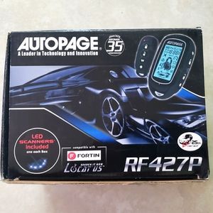 Autopage RF427P 2-Way Car Alarm